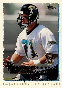 1995 Topps - Carolina Panthers #222 Tony Boselli Front