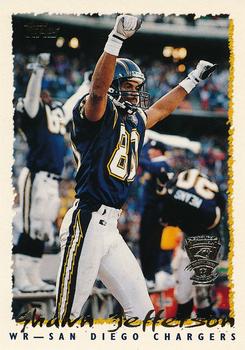 1995 Topps - Carolina Panthers #272 Shawn Jefferson Front