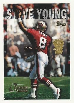 1995 Topps - Carolina Panthers #422 Steve Young Front