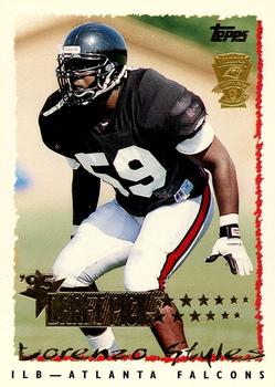 1995 Topps - Carolina Panthers #433 Lorenzo Styles Front