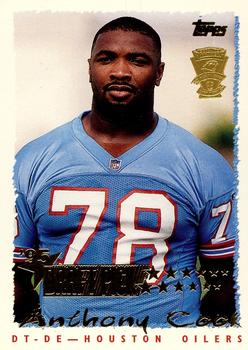1995 Topps - Carolina Panthers #434 Anthony Cook Front