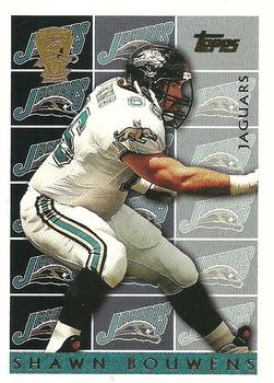 1995 Topps - Carolina Panthers #458 Shawn Bouwens Front