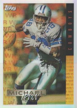 1995 Topps - Mystery Finest Refractors #NNO Michael Irvin Front