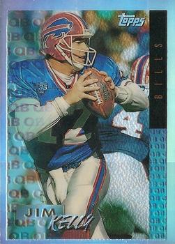 1995 Topps - Mystery Finest Refractors #NNO Jim Kelly Front
