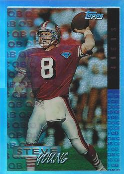 1995 Topps - Mystery Finest Refractors #NNO Steve Young Front