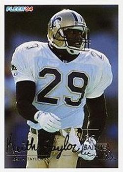 1994 Fleer #333 Keith Taylor Front