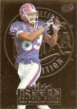 1995 Ultra - Gold Medallion #31 Andre Reed Front