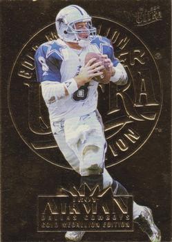 1995 Ultra - Gold Medallion #71 Troy Aikman Front