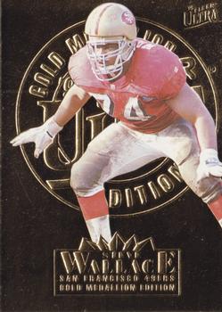 1995 Ultra - Gold Medallion #307 Steve Wallace Front