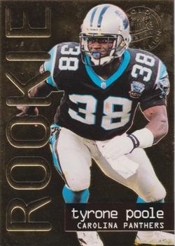 1995 Ultra - Gold Medallion #421 Tyrone Poole Front