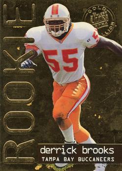 1995 Ultra - Gold Medallion #470 Derrick Brooks Front