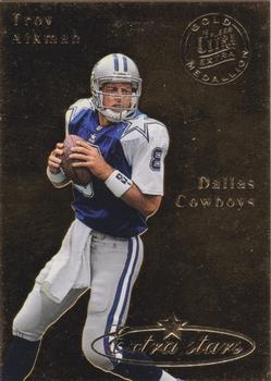 1995 Ultra - Gold Medallion #483 Troy Aikman Front