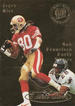 1995 Ultra - Gold Medallion #524 Jerry Rice Front