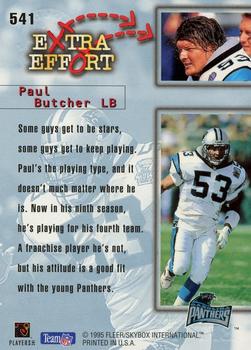 1995 Ultra - Gold Medallion #541 Paul Butcher Back