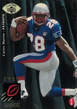 1995 Upper Deck - Electric Gold #30 Curtis Martin Front