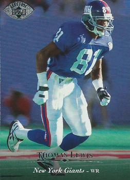 1995 Upper Deck - Electric #201 Thomas Lewis Front