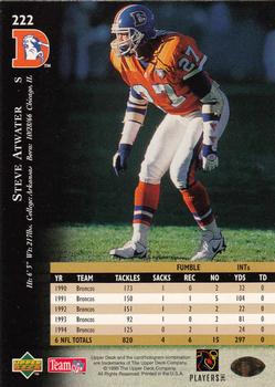 1995 Upper Deck - Electric #222 Steve Atwater Back