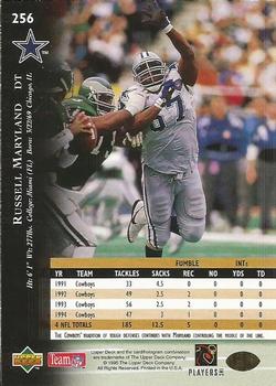 1995 Upper Deck - Electric #256 Russell Maryland Back