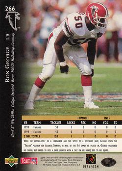1995 Upper Deck - Electric #266 Ron George Back