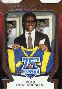 2010 Topps - Draft 75th Anniversary #75DA-45 Eric Dickerson Front