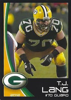 2012 Green Bay Packers Police - Tim's Towing, LLC., St. Francis Police Department #7 T.J. Lang Front
