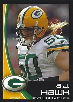 2012 Green Bay Packers Police - Tim's Towing, LLC., St. Francis Police Department #14 A.J. Hawk Front