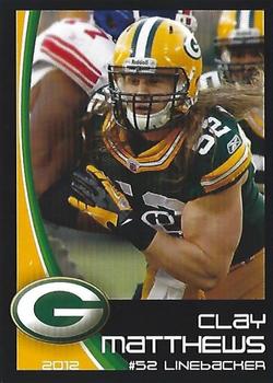 2012 Green Bay Packers Police - Tim's Towing, LLC., St. Francis Police Department #15 Clay Matthews Front