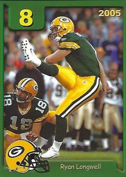 2005 Green Bay Packers Police - CARSTAR, St. Francis Police Dept #04 Ryan Longwell Front