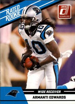 2010 Donruss Rated Rookies #7 Armanti Edwards Front