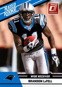 2010 Donruss Rated Rookies #11 Brandon LaFell Front