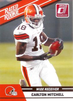 2010 Donruss Rated Rookies #16 Carlton Mitchell Front