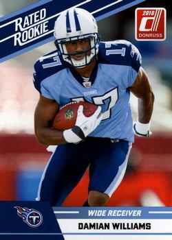 2010 Donruss Rated Rookies #21 Damian Williams Front