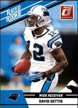 2010 Donruss Rated Rookies #23 David Gettis Front