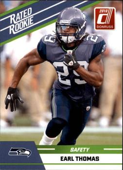 2010 Donruss Rated Rookies #34 Earl Thomas Front