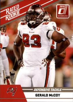 2010 Donruss Rated Rookies #41 Gerald McCoy Front