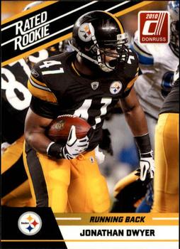 2010 Donruss Rated Rookies #58 Jonathan Dwyer Front