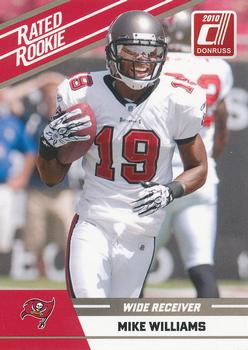 2010 Donruss Rated Rookies #74 Mike Williams Front