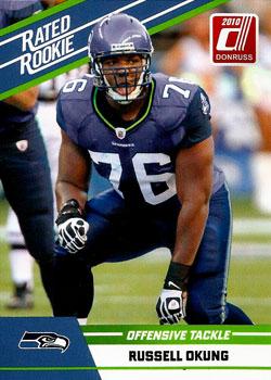 2010 Donruss Rated Rookies #87 Russell Okung Front