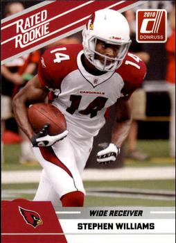 2010 Donruss Rated Rookies #92 Stephen Williams Front