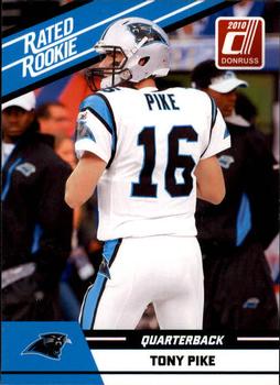 2010 Donruss Rated Rookies #98 Tony Pike Front