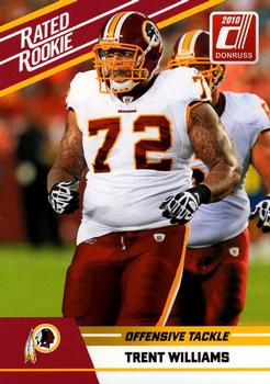 2010 Donruss Rated Rookies #99 Trent Williams Front