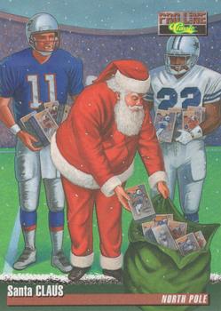 1995 NFL Properties Santa Claus #SANTA1 Santa Claus Front