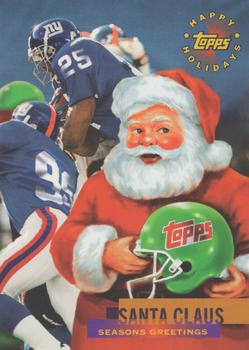 1995 NFL Properties Santa Claus #DEC 25 Santa Claus Front