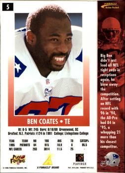 1996 Action Packed - Artist's Proofs #5 Ben Coates Back