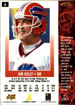 1996 Action Packed - Artist's Proofs #6 Jim Kelly Back
