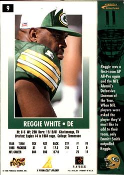 1996 Action Packed - Artist's Proofs #9 Reggie White Back