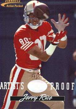 1996 Action Packed - Artist's Proofs #11 Jerry Rice Front