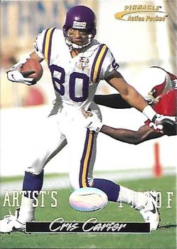 1996 Action Packed - Artist's Proofs #13 Cris Carter Front