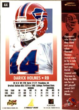 1996 Action Packed - Artist's Proofs #44 Darick Holmes Back