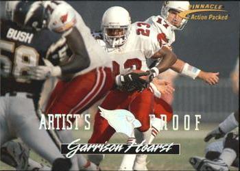 1996 Action Packed - Artist's Proofs #49 Garrison Hearst Front